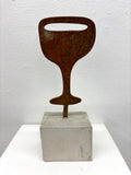 Martha Rich - Metal Wine Glass
