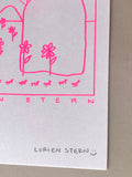 (Lorien Stern) Big Happy Book with signed print