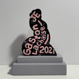 (Jonathan Edelhuber) Sculpture of a Gaston Lachaise Drawing