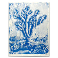 (Ian MacKay) Blue Joshua Tree Print 18x24