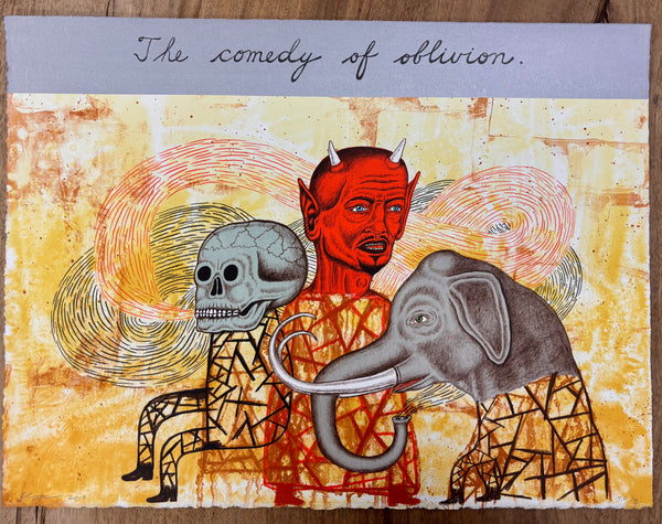 (Fred Stonehouse) The Comedy of Oblivion Print