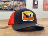 (Melissa Lakey) Roadrunner Hat Orange/Gray