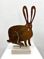 Martha Rich - Metal Sitting Bunny