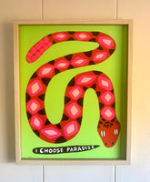 (Martha Rich) I Choose Paradise print FRAMED