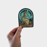 Joshua Tree Jack Rabbit Sticker