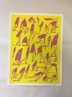 (Nathaniel Russell) Skateboard People Yellow