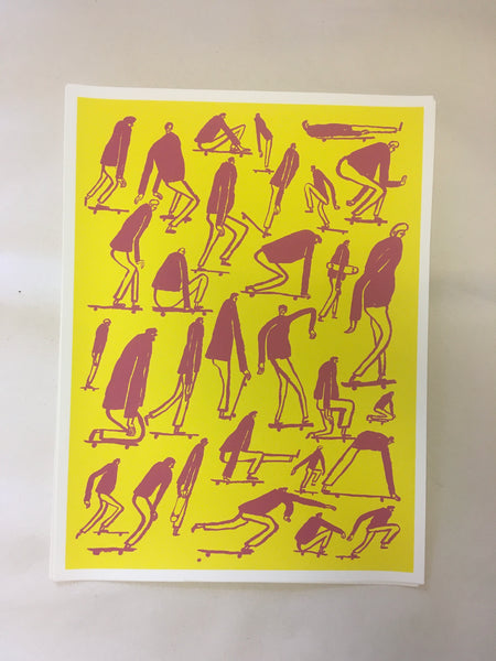(Nathaniel Russell) Skateboard People Yellow