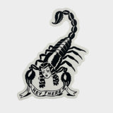 (Ryan Heshka) HeyThere Scorpion Sticker