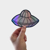(Esther Pearl Watson) UFO Holo Sticker