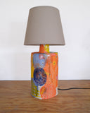 (Lili Todd) Owl and Rattlesnake Lamp