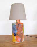 (Lili Todd) Owl and Rattlesnake Lamp