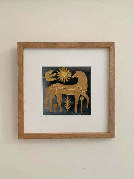 (Heidi Anderson) Framed collage