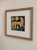 (Heidi Anderson) Framed collage