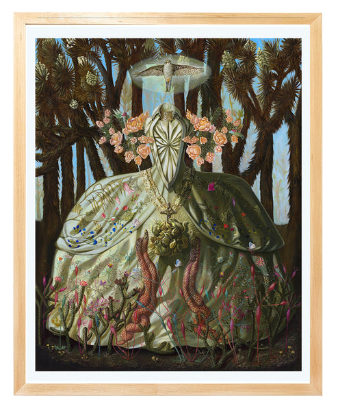 (Maryrose Crook) Kingdom of the Moth PRINT (framed)